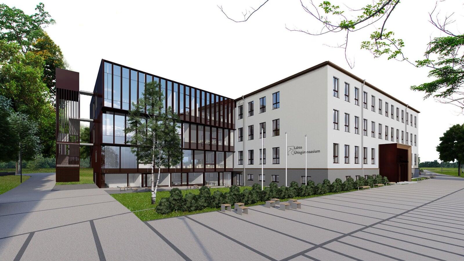Lähte Ühisgümnaasiumi hoone rekonstrueerimine ja juurdeehituse projekteerimistööd