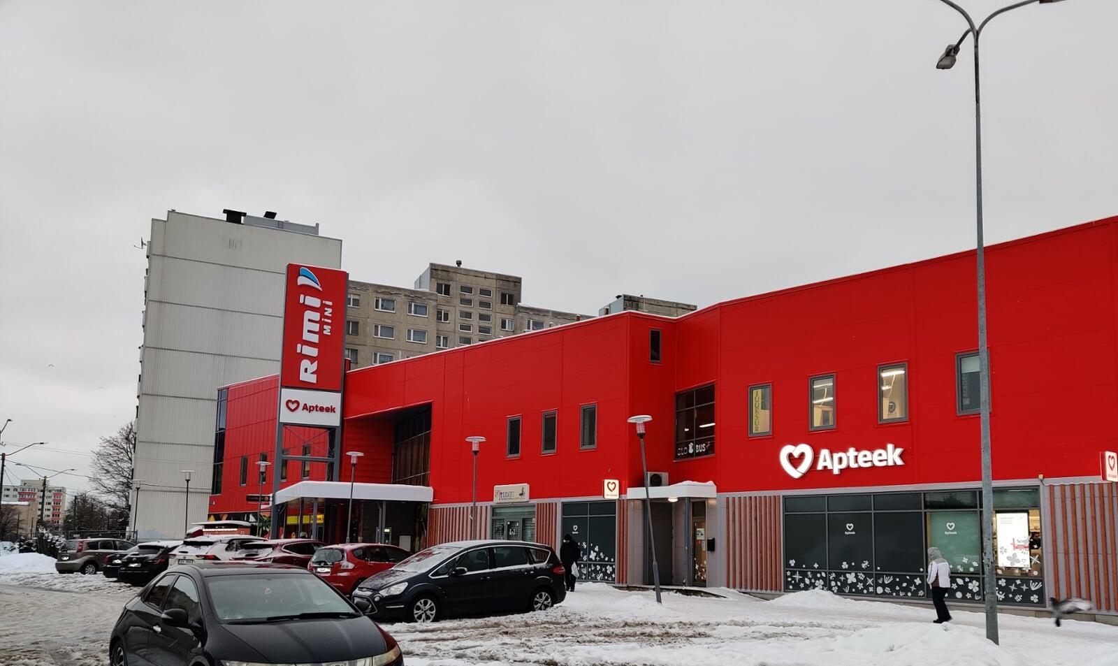Laagna Rimi kaupluse laienduse projekteerimistööd