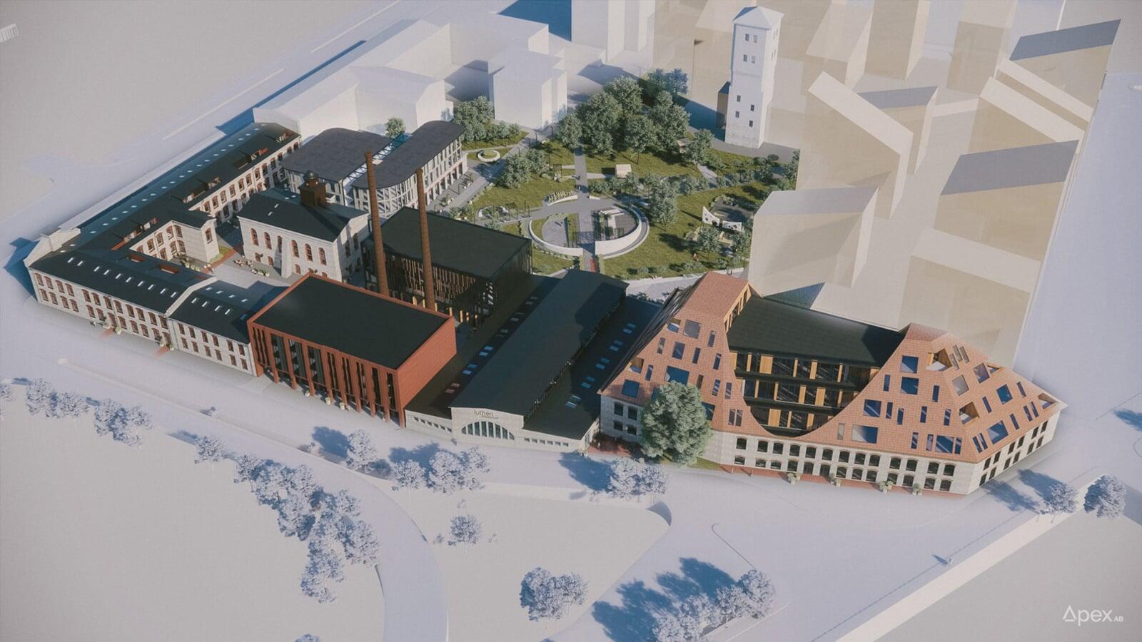 Lutheri kvartali siseste tänavate ja tehnosüsteemide projekti I etapp